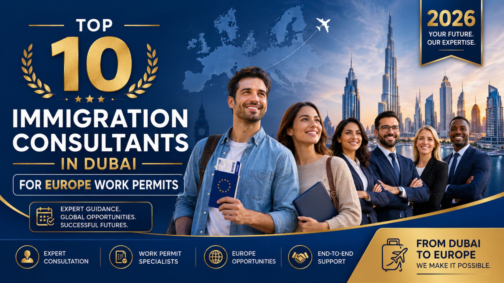 Blog 15 Top 10 immigration consultants in Dubai for Europe work permits in 2026